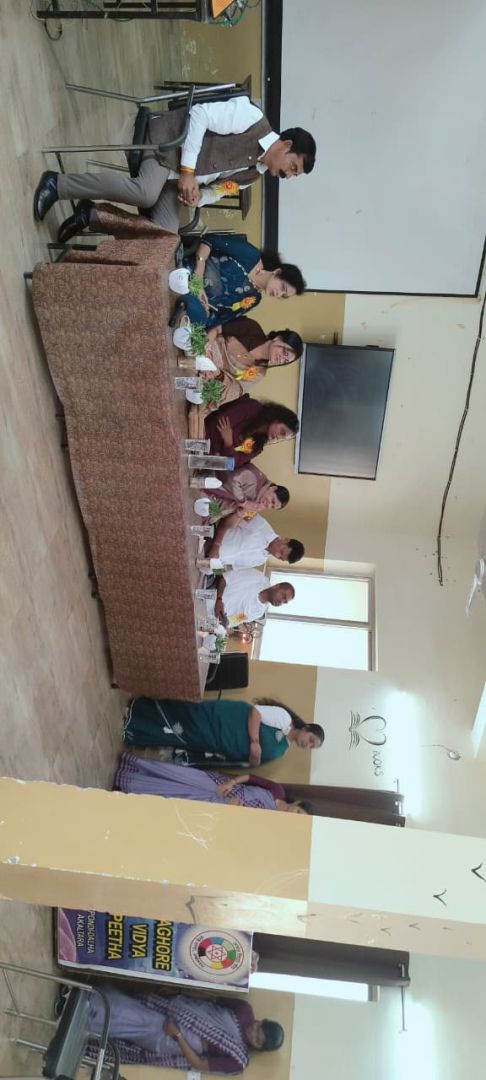 मां मैत्रायणी - “साक्षर नारी समर्थ समाज” थीम पर अघोर विद्यापीठ पोड़ी दल्हा  अकलतरा में अंतर्राष्ट्रीय महिला दिवस के अवसर