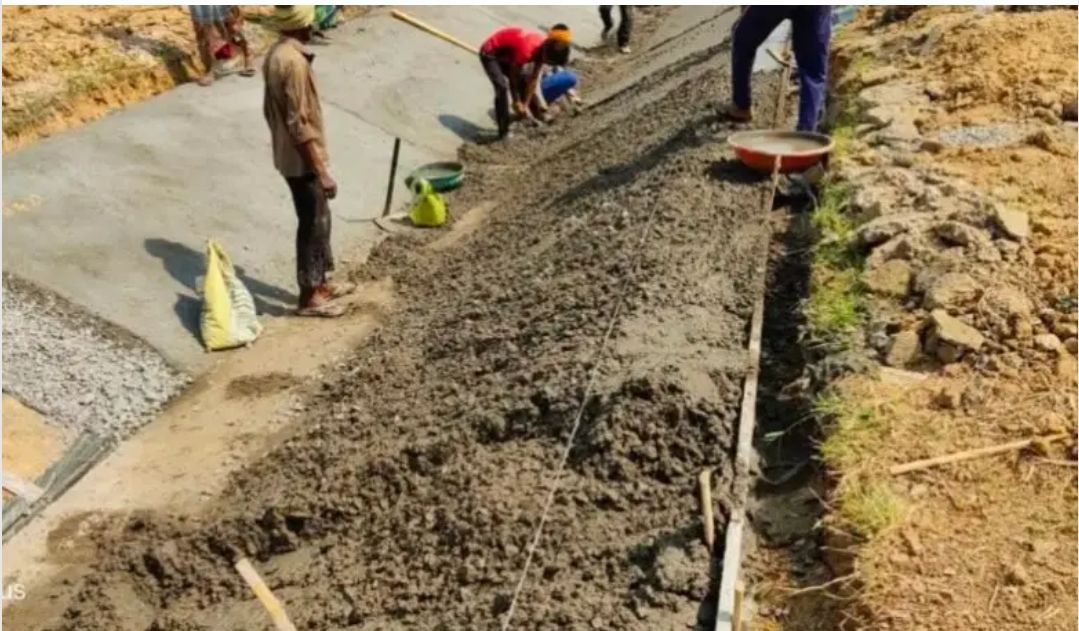 सूखाताल–खड़ौदा सिंचाई नहर में निर्माण गड़बड़ी, 200 मीटर हिस्सा तोड़कर फिर से होगा निर्माण 